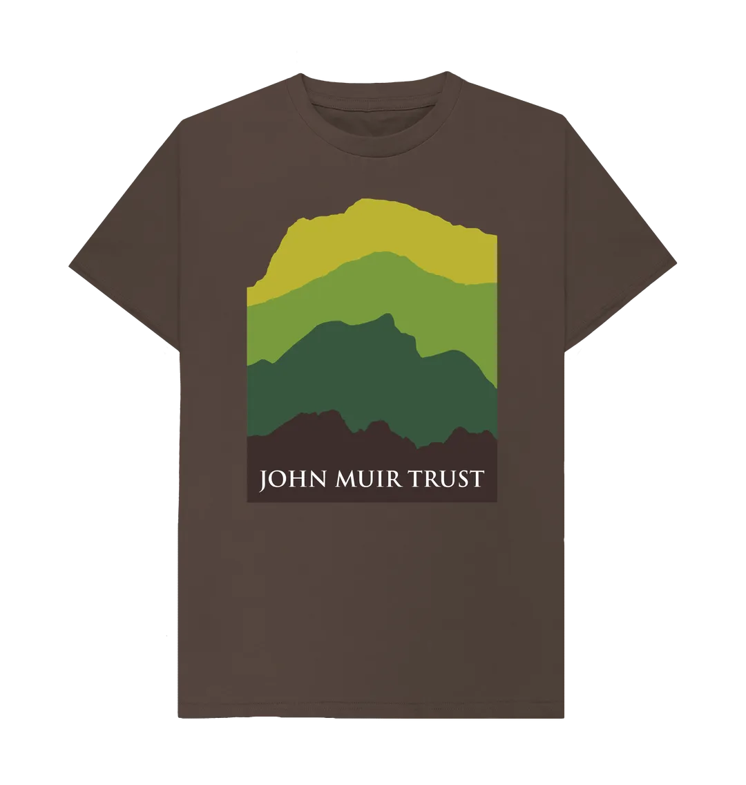 Four Mountains Men's T-shirt - New Green