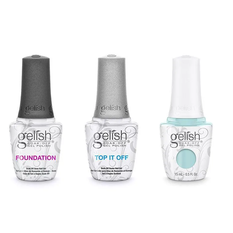 Gelish Combo - Base, Top & Not So Prince Charming