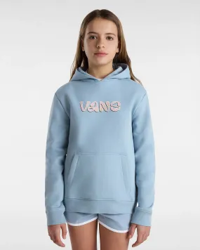 Girls Always Growing Hoodie in Dusty Blue