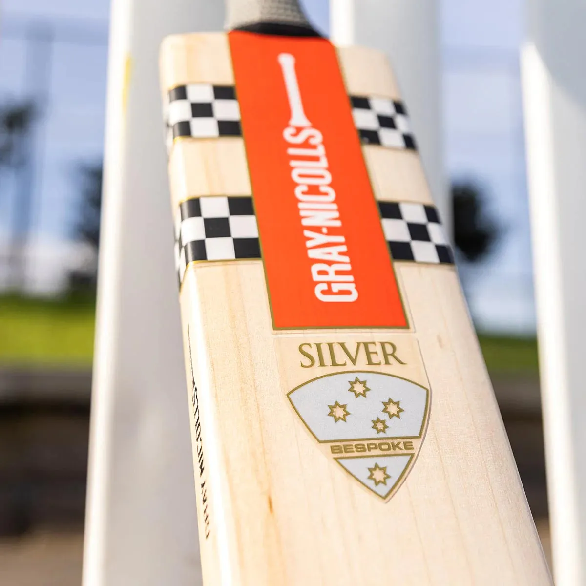 Gray Nicolls Silver English Willow Cricket Bat - Sh Handcrafted In Australia