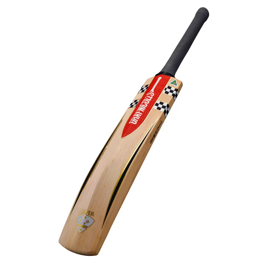 Gray Nicolls Silver English Willow Cricket Bat - Sh Handcrafted In Australia