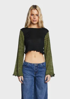 Grunge Life Knit Top