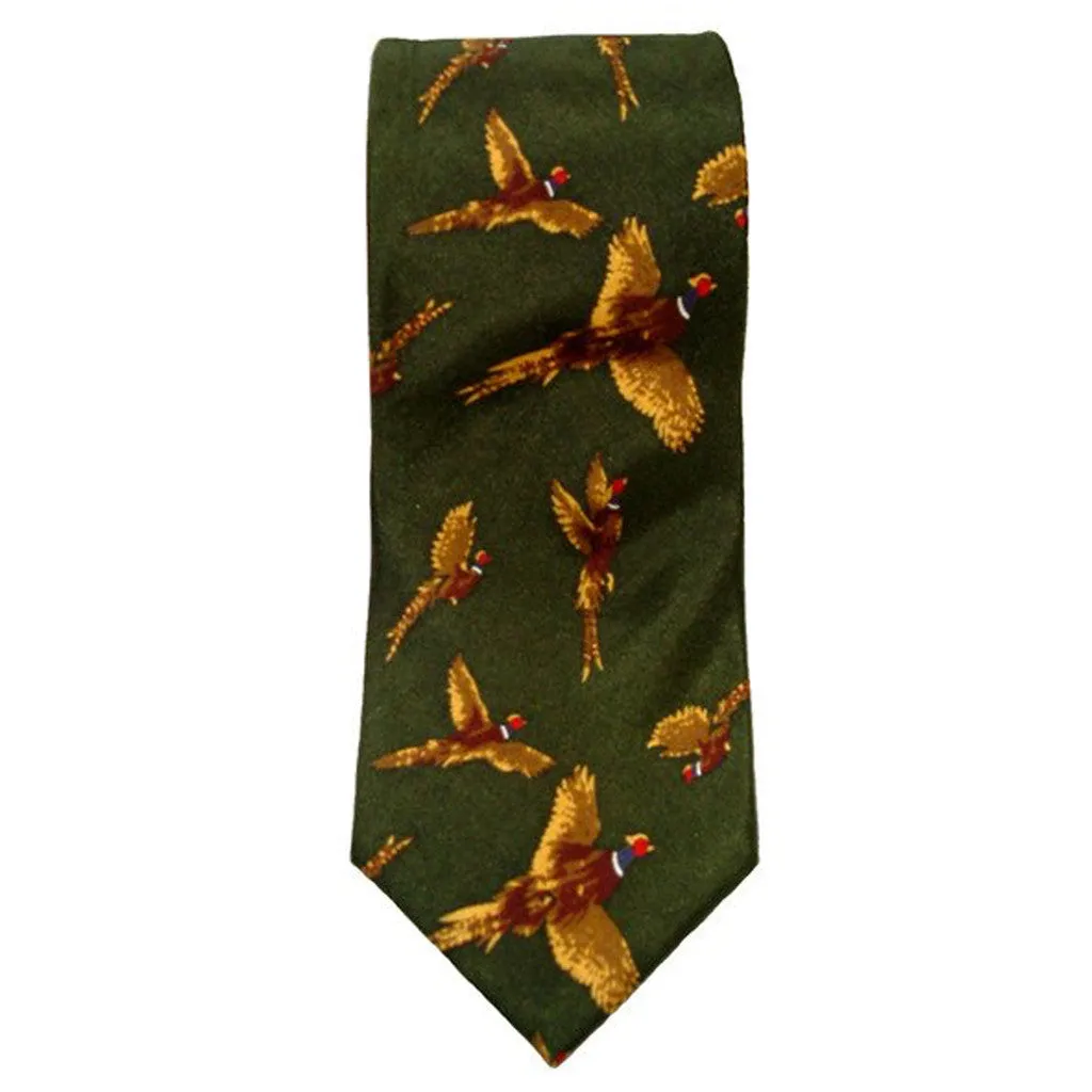 GT1 - Silk Tie - GREEN