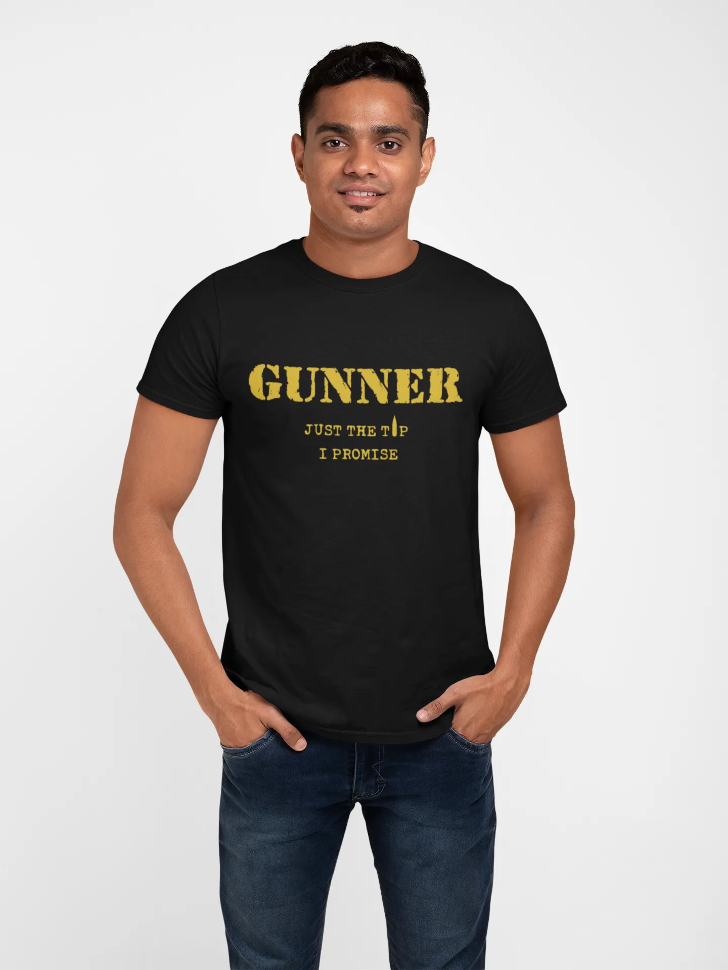 Gunner T-shirt - Just the Tip, I Promise (Men)