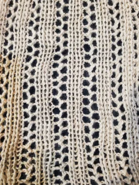 Handknit Alpaca Lace Scarf