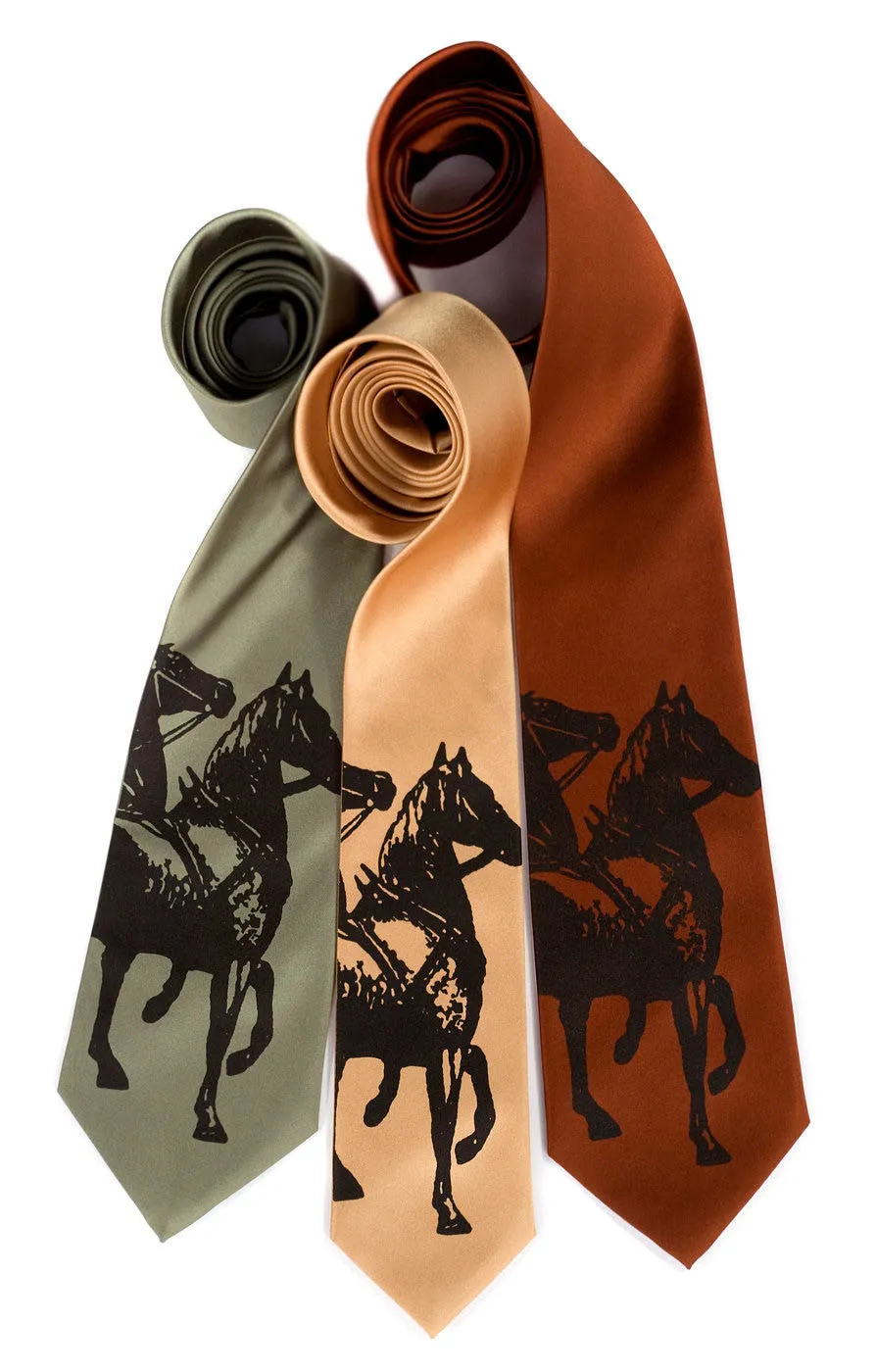 High Horse Silk Necktie