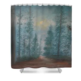 Hiking In Sea - Shower Curtain