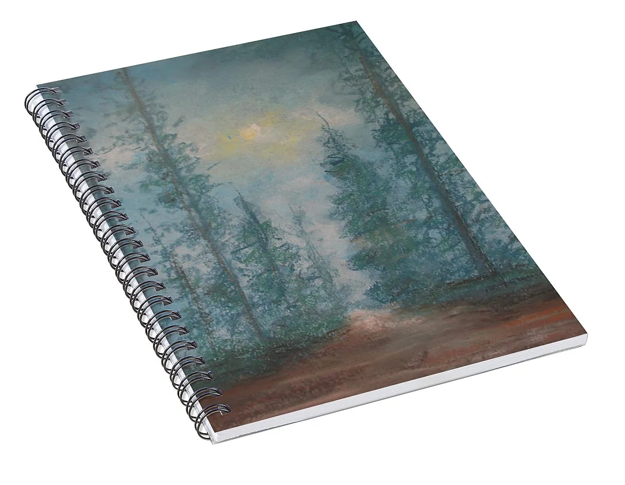 Hiking In Sea - Spiral Notebook