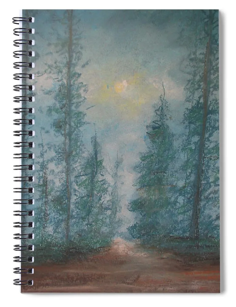 Hiking In Sea - Spiral Notebook