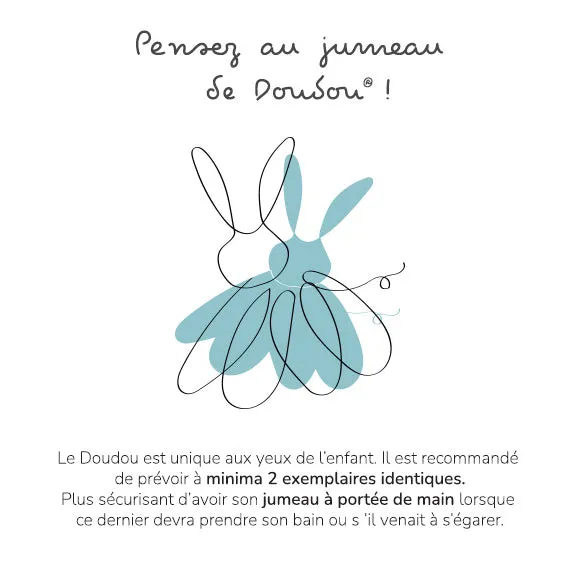 Histoire d'Ours Lapin Bonbon Bunny Blue