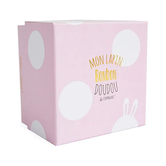 Histoire d'Ours Lapin Bonbon Bunny Pink