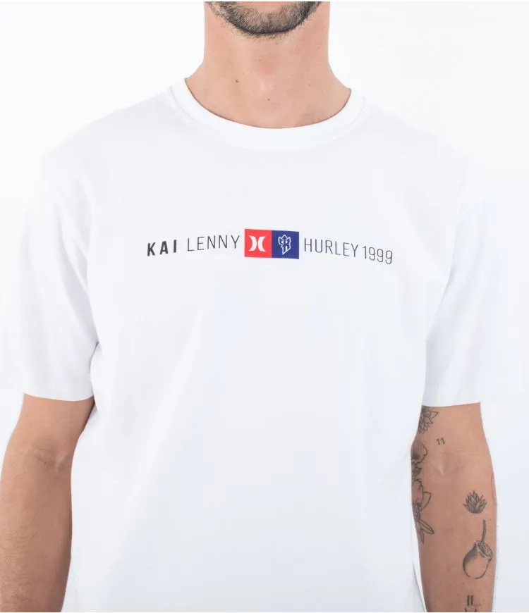 Hurley M Kai Lenny Logo Ss Tee