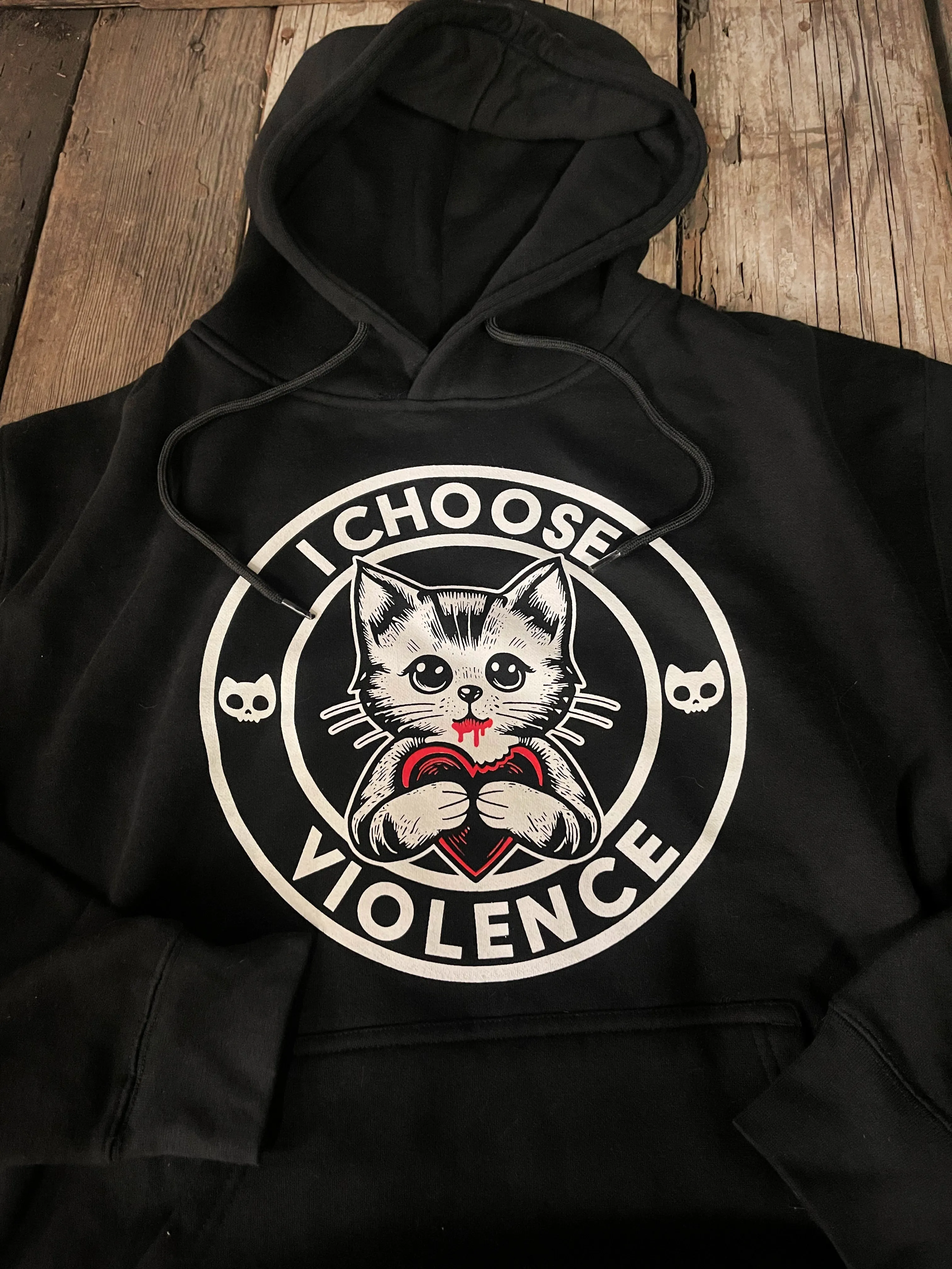 I Choose Violence Pullover Hoodie