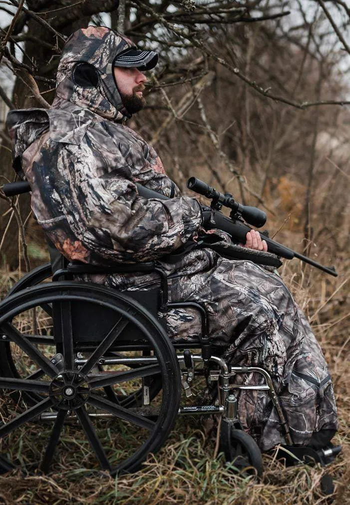 IWOM Heatloc Pro Adaptive Insulated Wheelchair Hunting Suit