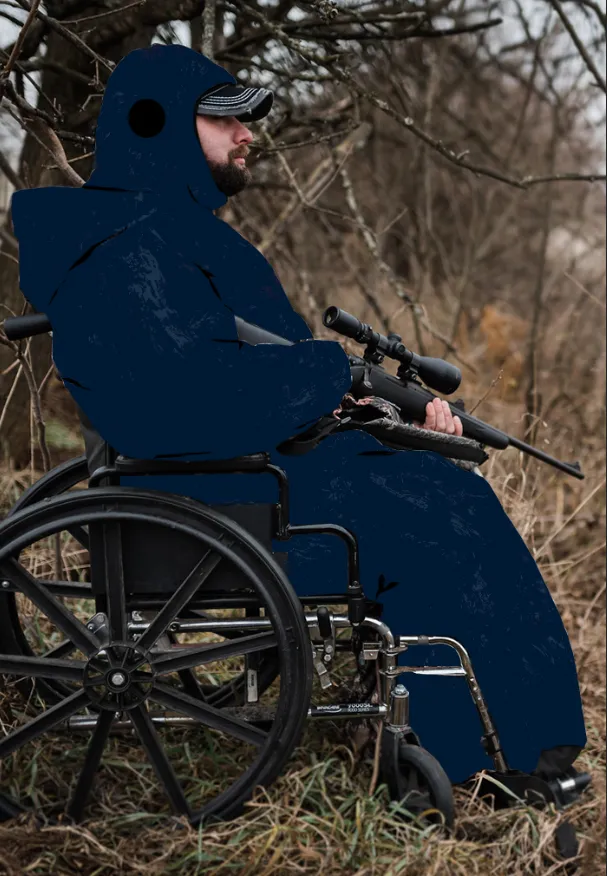 IWOM Heatloc Pro Adaptive Insulated Wheelchair Hunting Suit