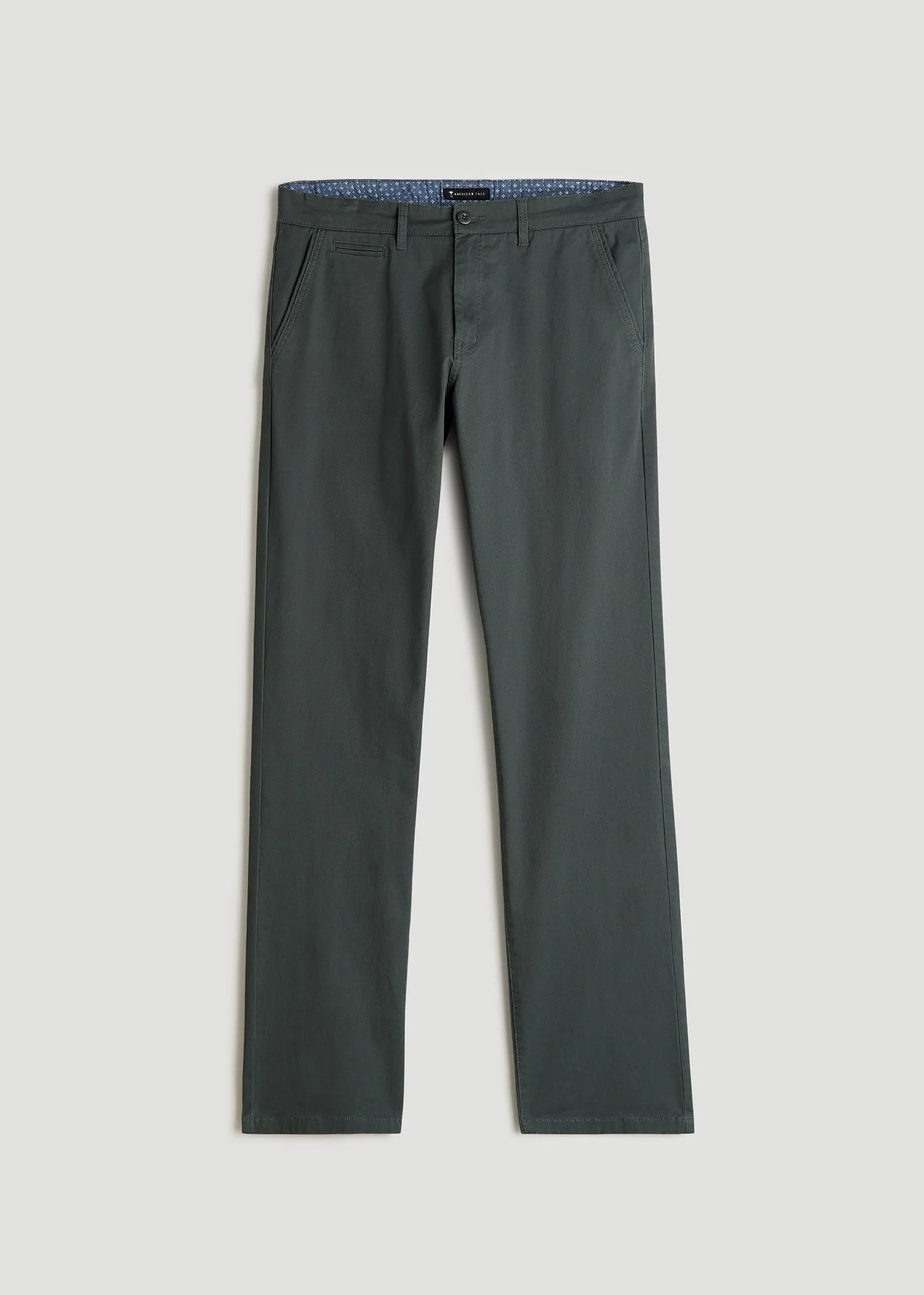 J1 STRAIGHT Leg Chinos in Black - Pants for Tall Men