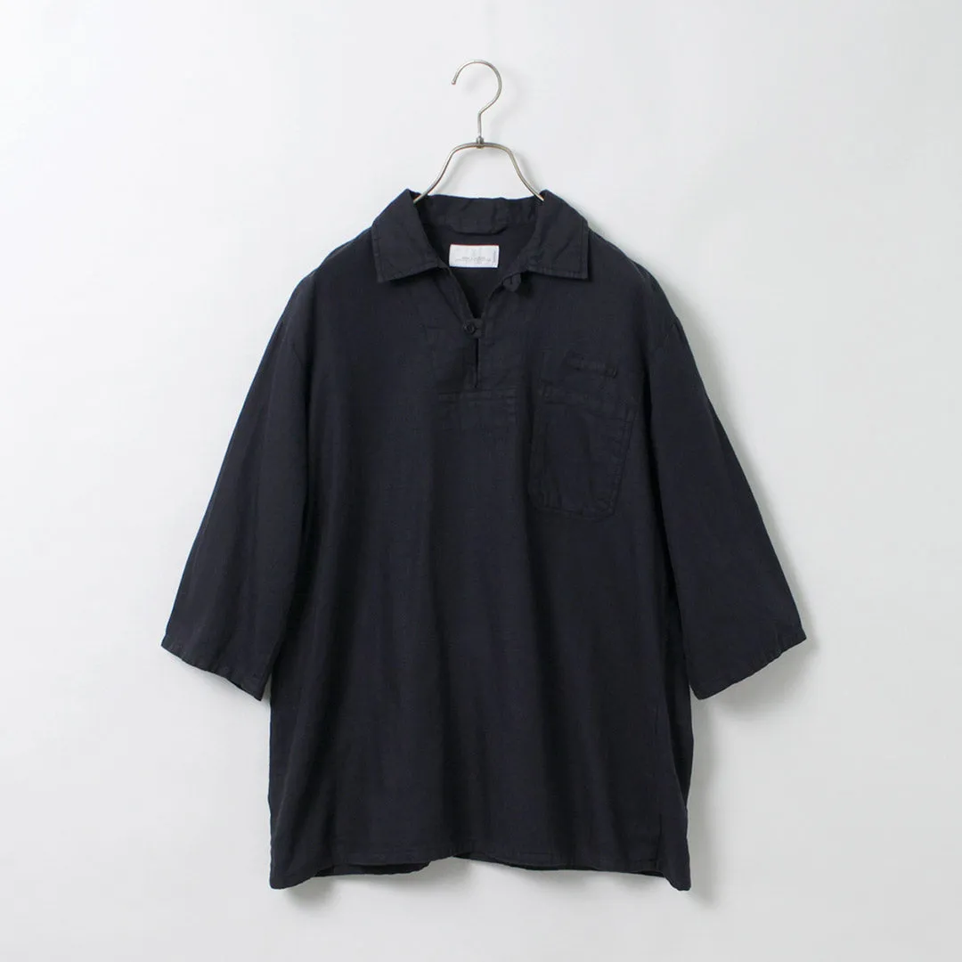 JAPAN BLUE JEANS / CODE:SILVER Military Pullover Shirt