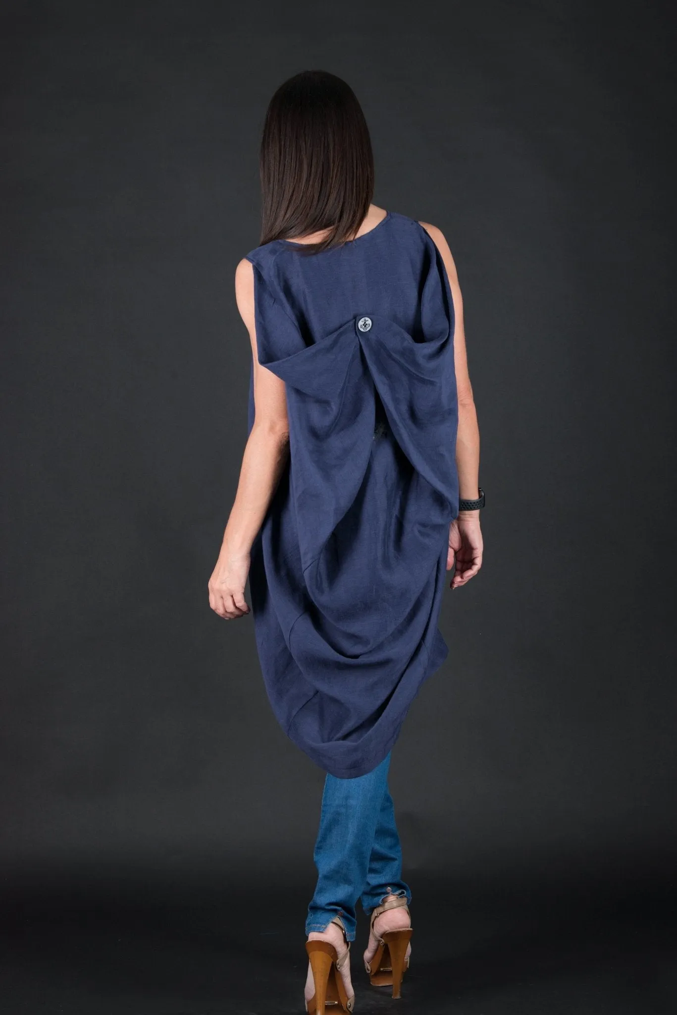 JUDY Long Linen Tunic