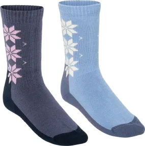 Kari Traa Women&#x27;s KT Wool Sock 2-pack Pastel Light Blue | Buy Kari Traa Women&#x27;s KT Wool Sock 2-pack Pastel Light Blue here | Outnorth