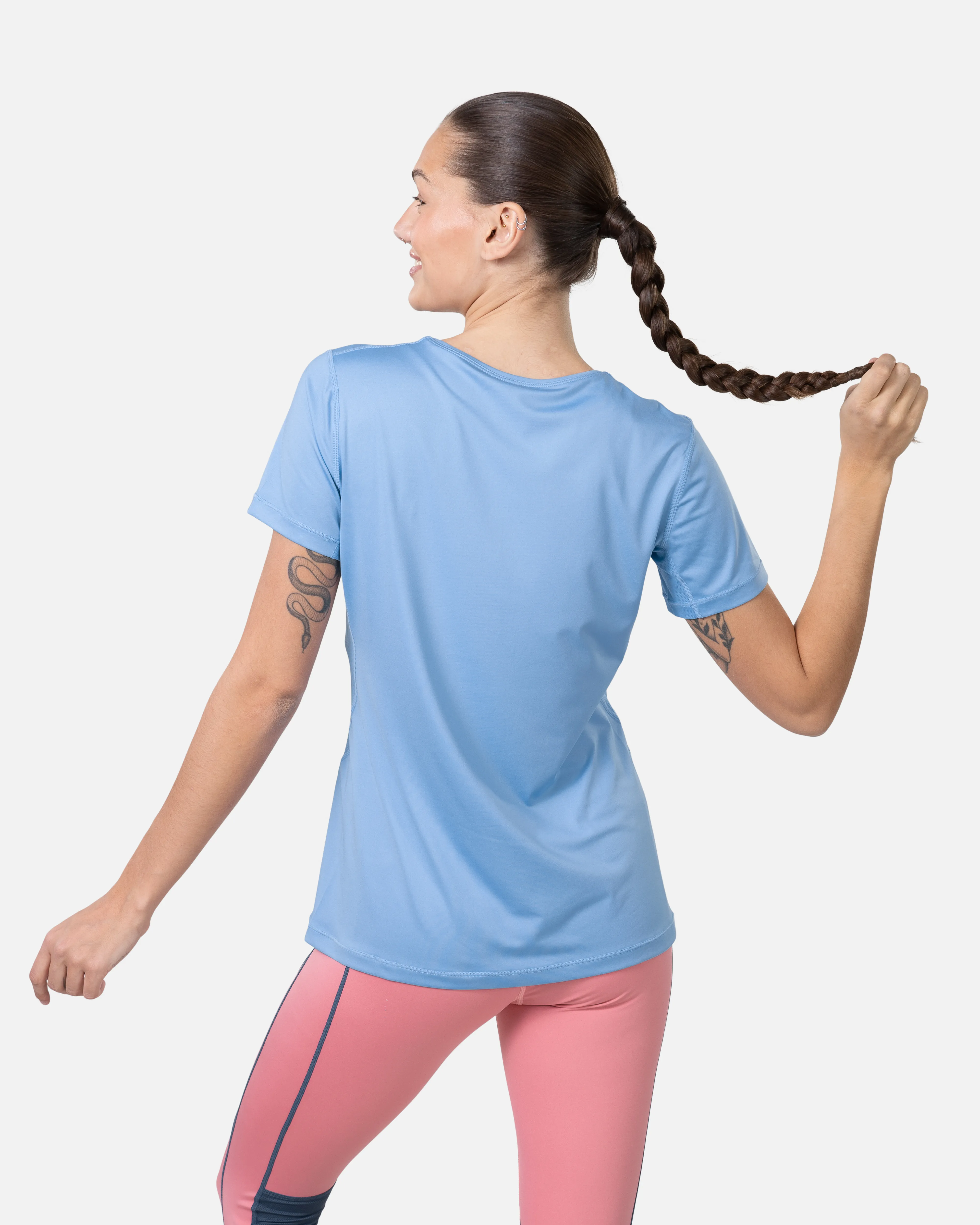 Kari Traa Women&#x27;s Nora 2.0 Tee Pastel Light Blue | Buy Kari Traa Women&#x27;s Nora 2.0 Tee Pastel Light Blue here | Outnorth