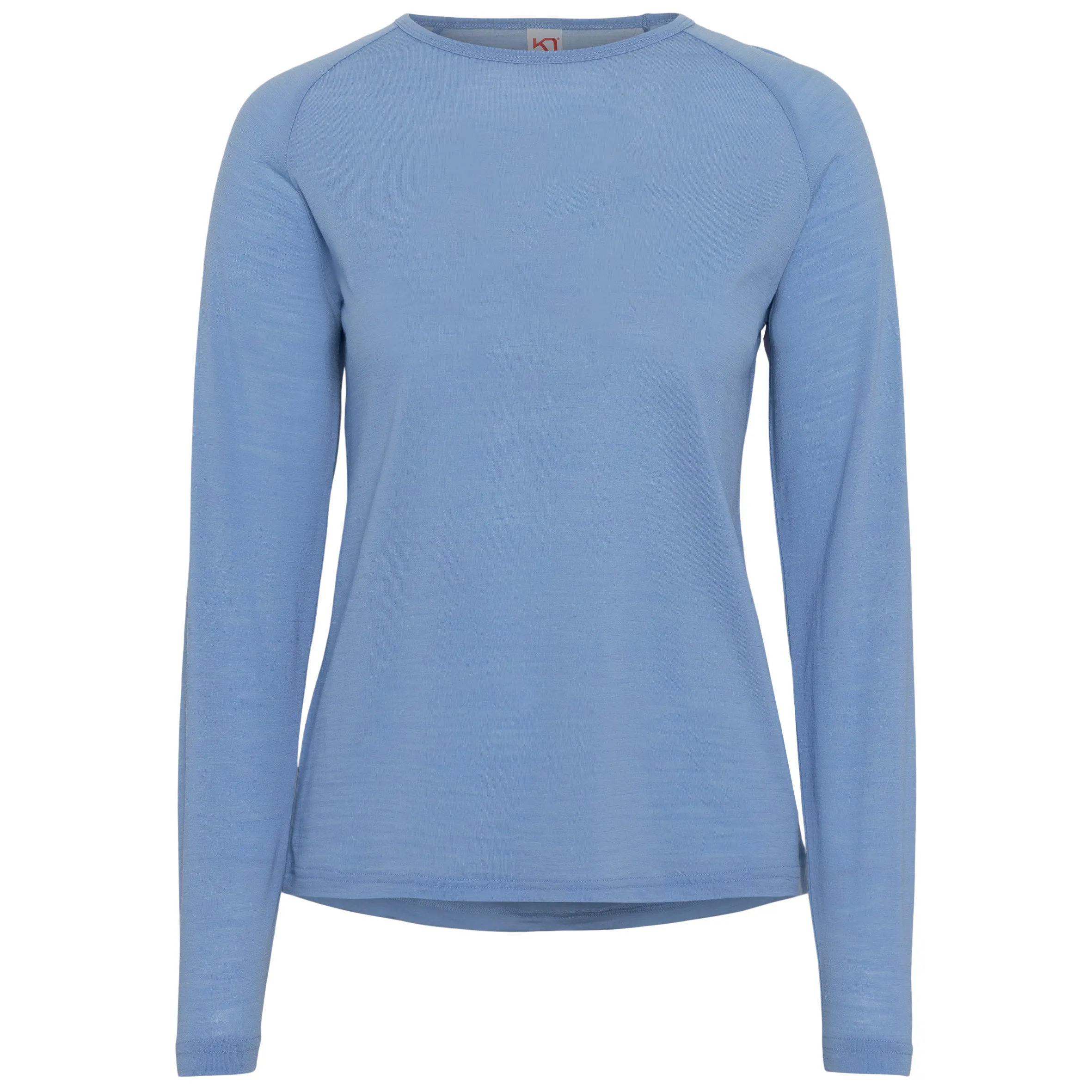 Kari Traa Women&#x27;s Sanne Wool Long Sleeve Pastel Light Blue | Buy Kari Traa Women&#x27;s Sanne Wool Long Sleeve Pastel Light Blue here | Outnorth