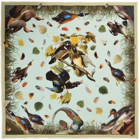 Kevin's Gamebird Silk Scarf