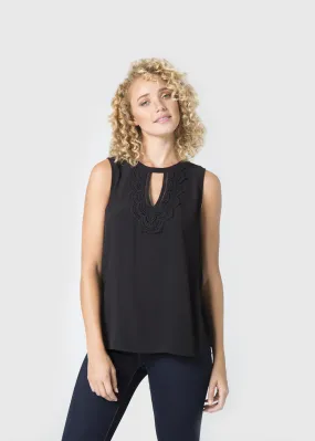 Keyhole Sleeveless Top