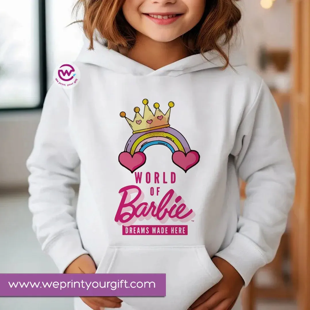 Kids hoodie-Barbie