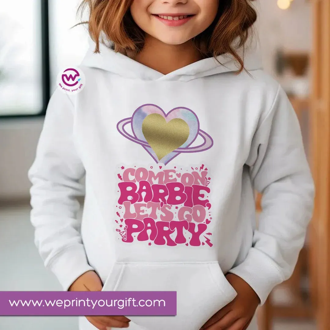 Kids hoodie-Barbie