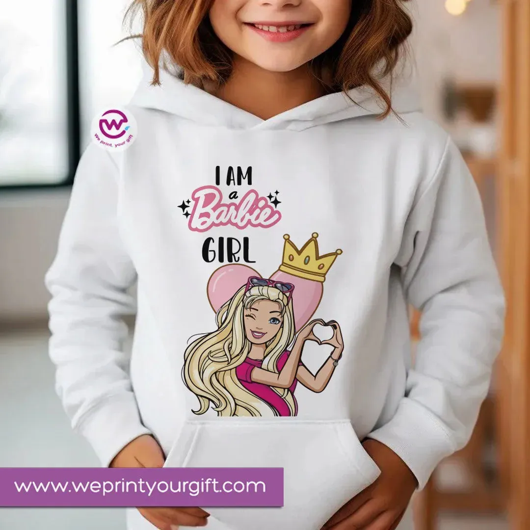 Kids hoodie-Barbie