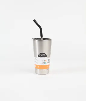 Klean Kanteen Insulated 473ml Straw Tumbler - Brushed Stainless