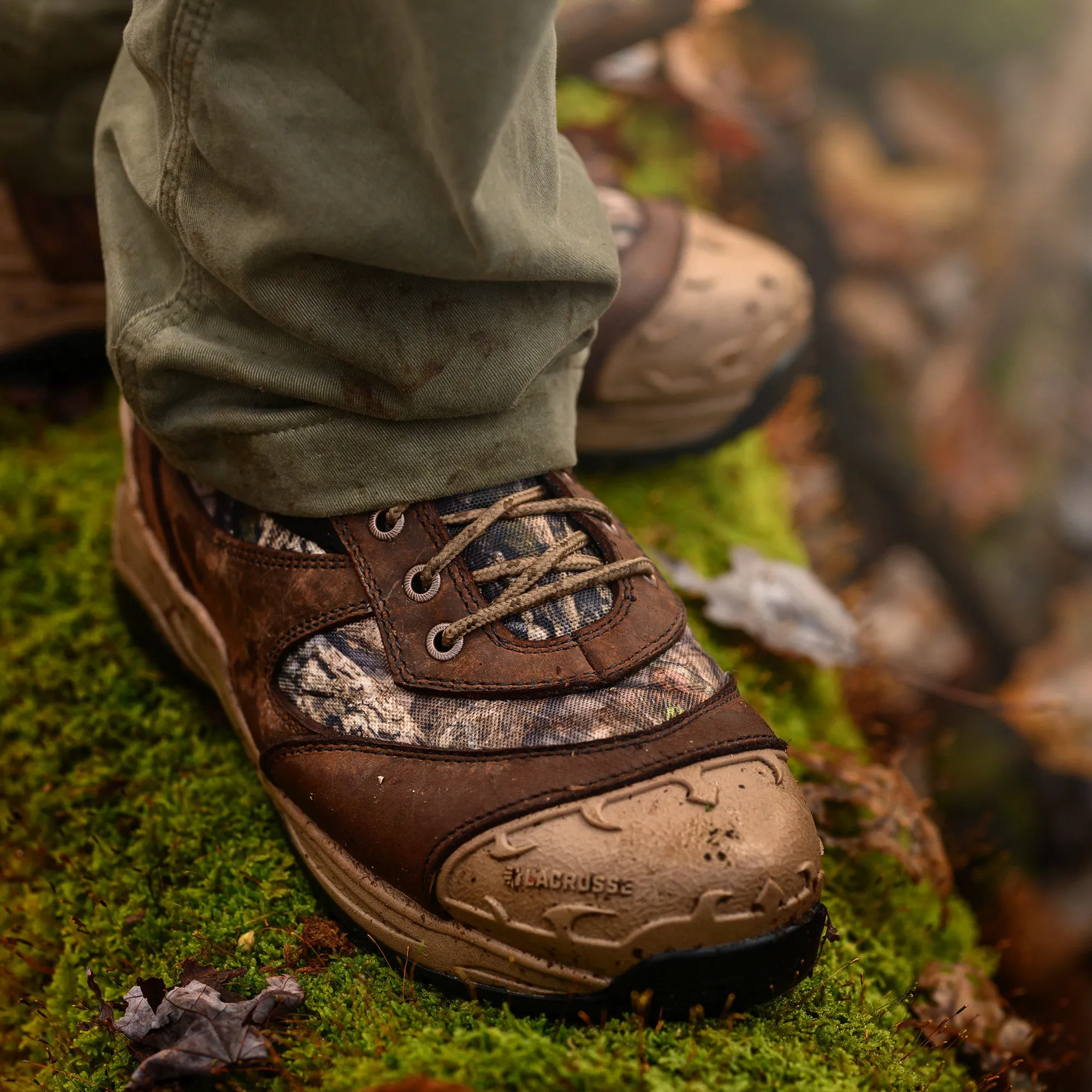 Lacrosse Men's Atlas 8" Soft Toe WP 1200G Ins Hunt Boot- Mossy Oak- 572113