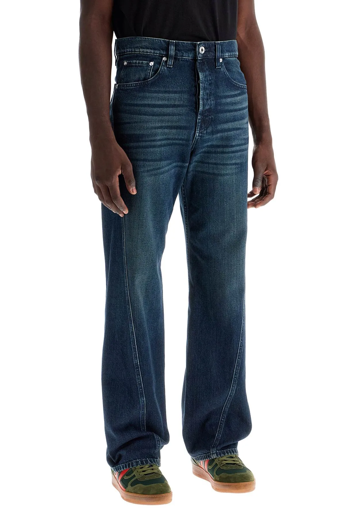 LANVIN jeans with twisted seams