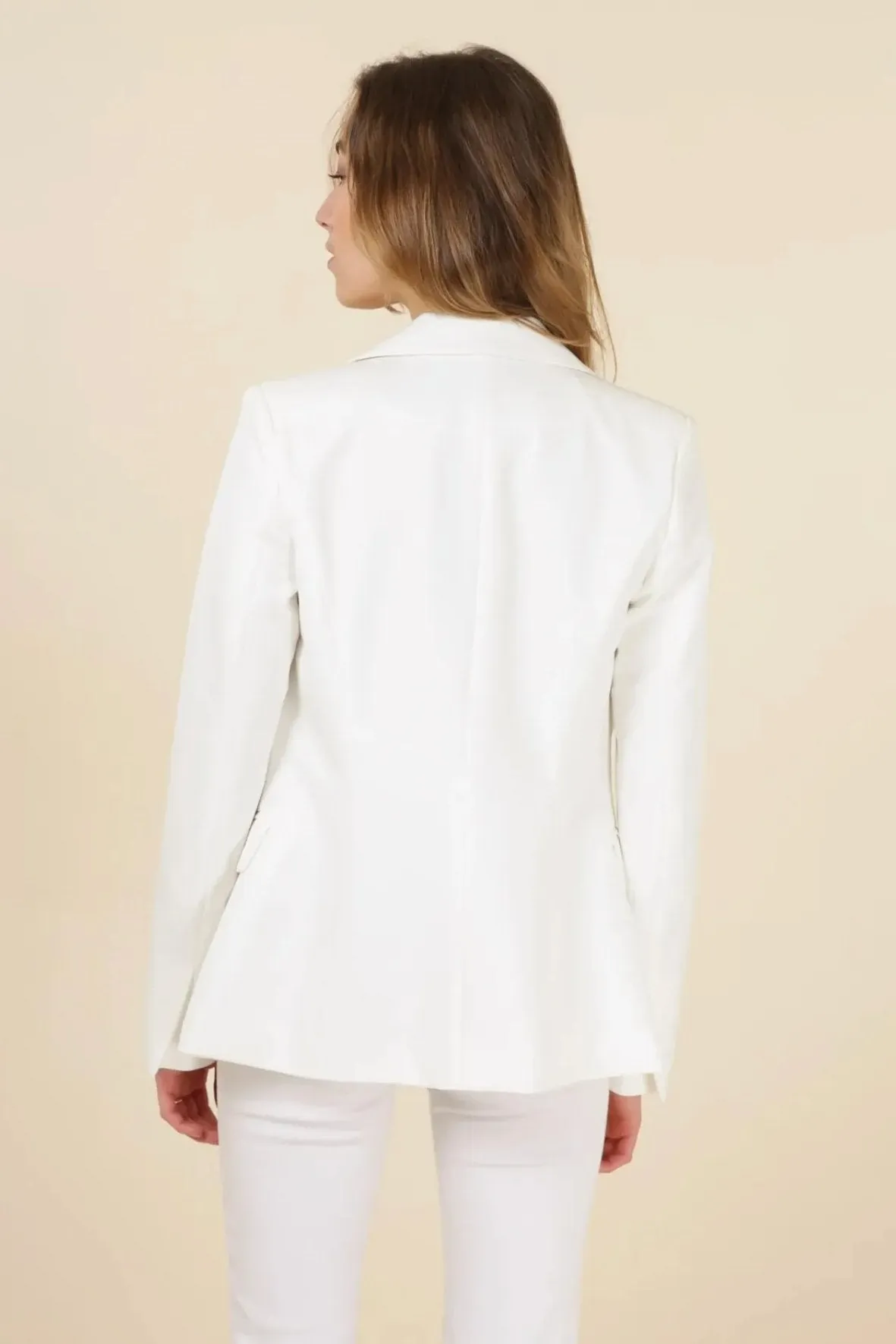 Laura Blazer | White