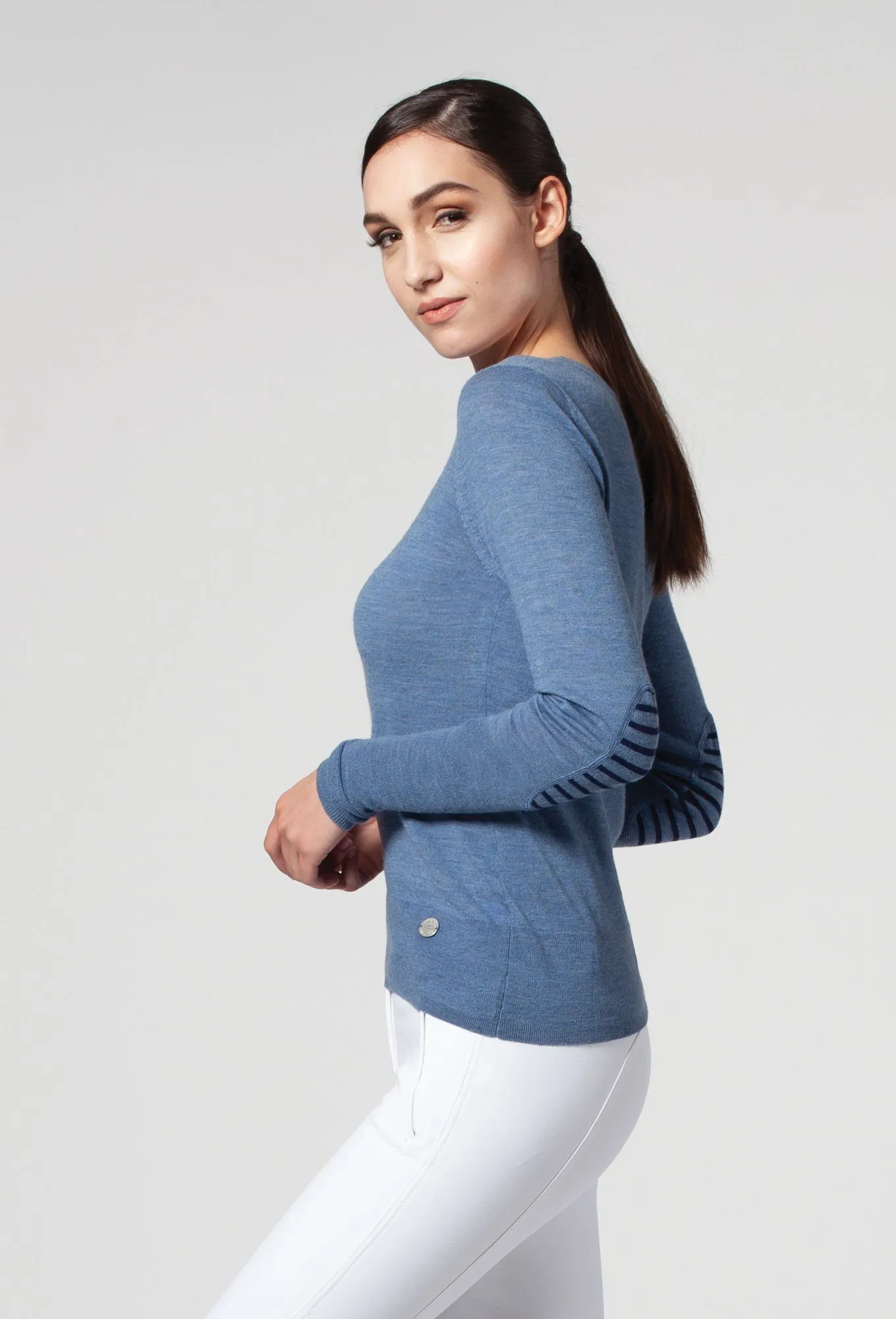 Leia Crew Neck Merino Sweater