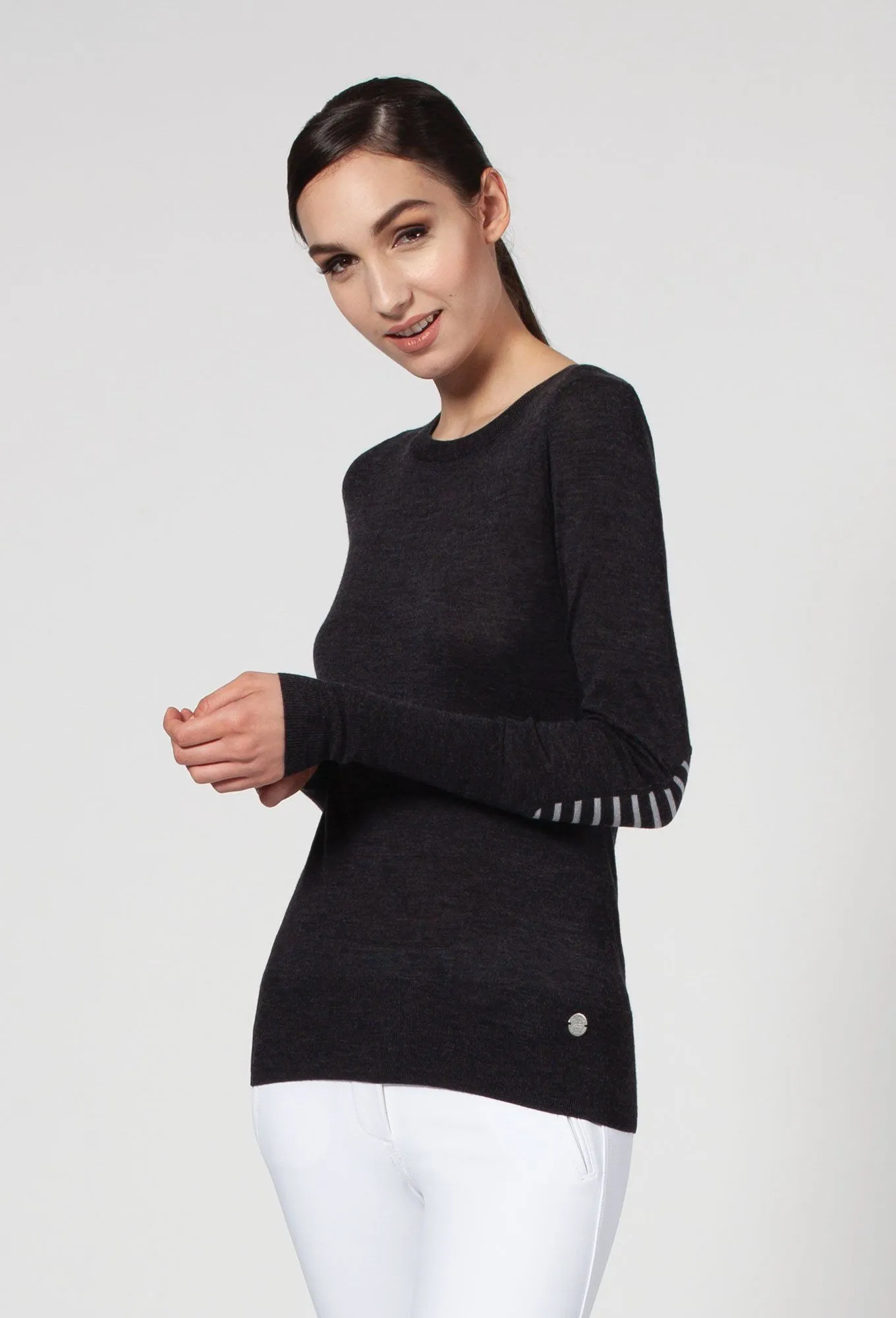 Leia Crew Neck Merino Sweater