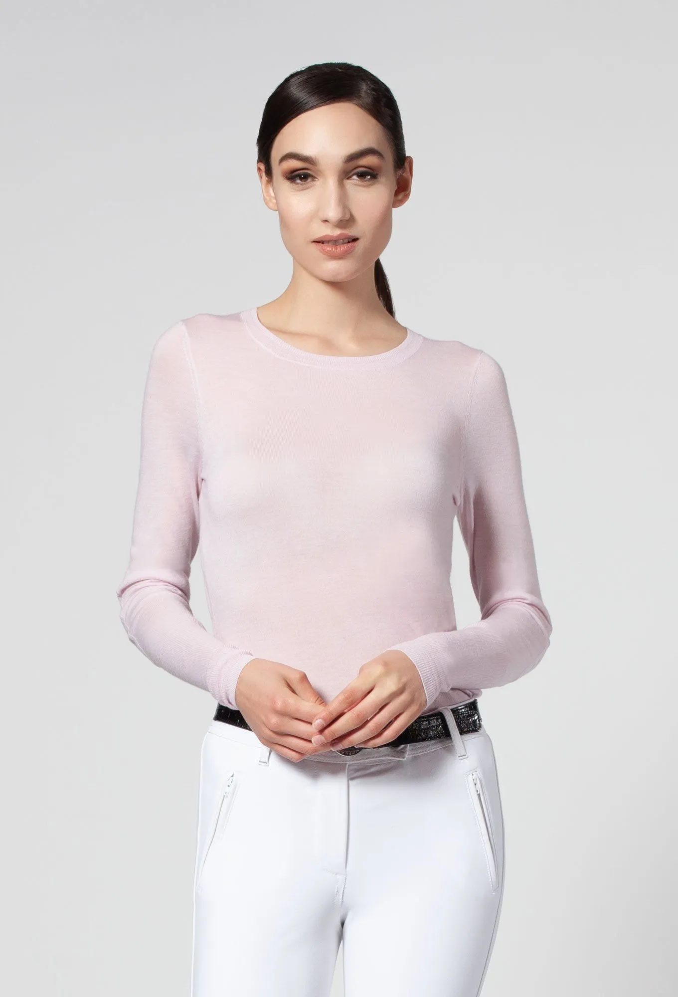 Leia Crew Neck Merino Sweater