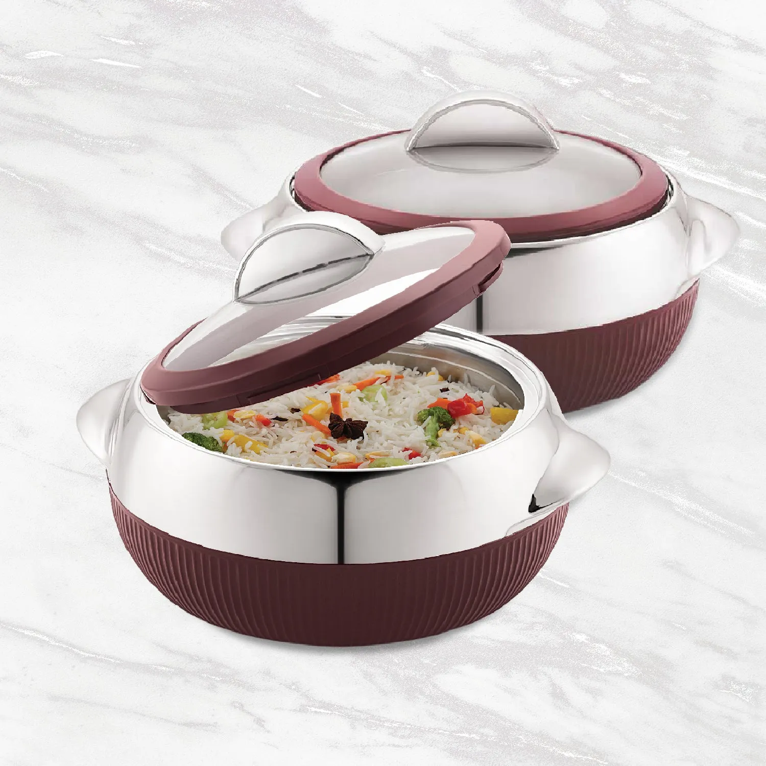 Linea Insulated Casserole, Set of 2