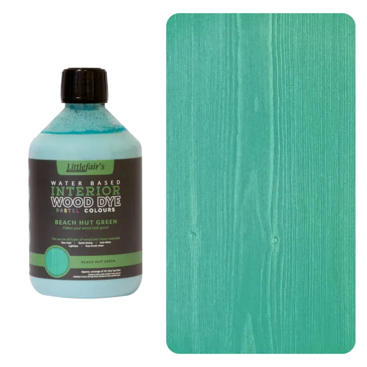 Littlefair's Interior Wood Dye - Beach Hut Green