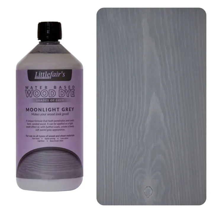 Littlefair's Interior Wood Dye - Moonlight Grey