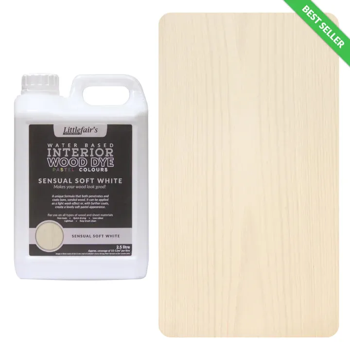 Littlefair's Interior Wood Dye - Sensual Soft White