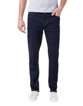 Liverpool Men's Kingston Modern Slim Straight Jeans in Modern Rinse LGS300KM