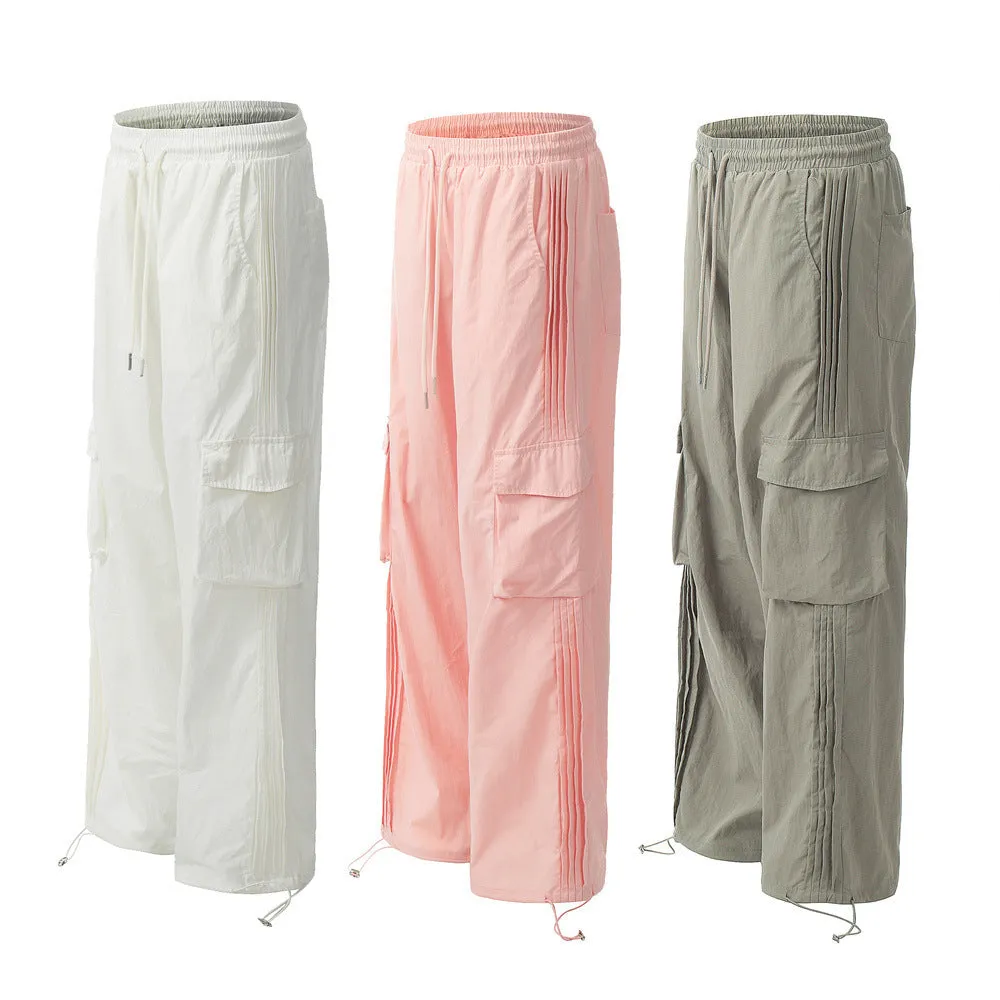 Loose Leisure Workwear Trousers For Men And Women