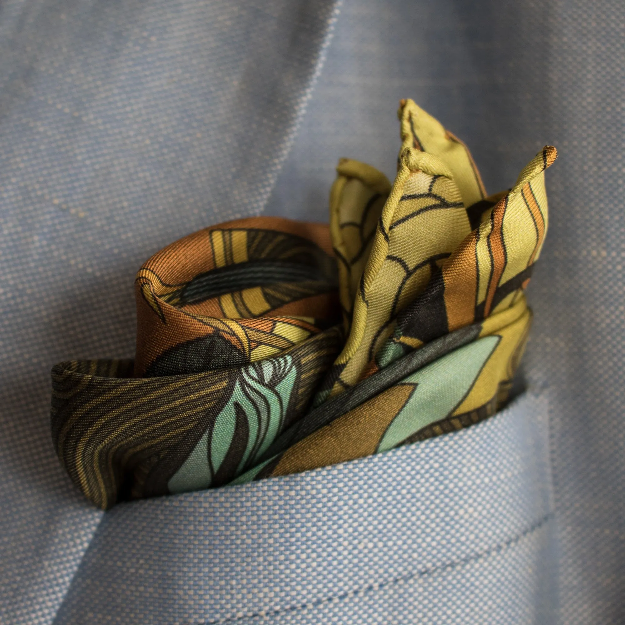 Maharaja's Rifle – Rome, Pocket Square