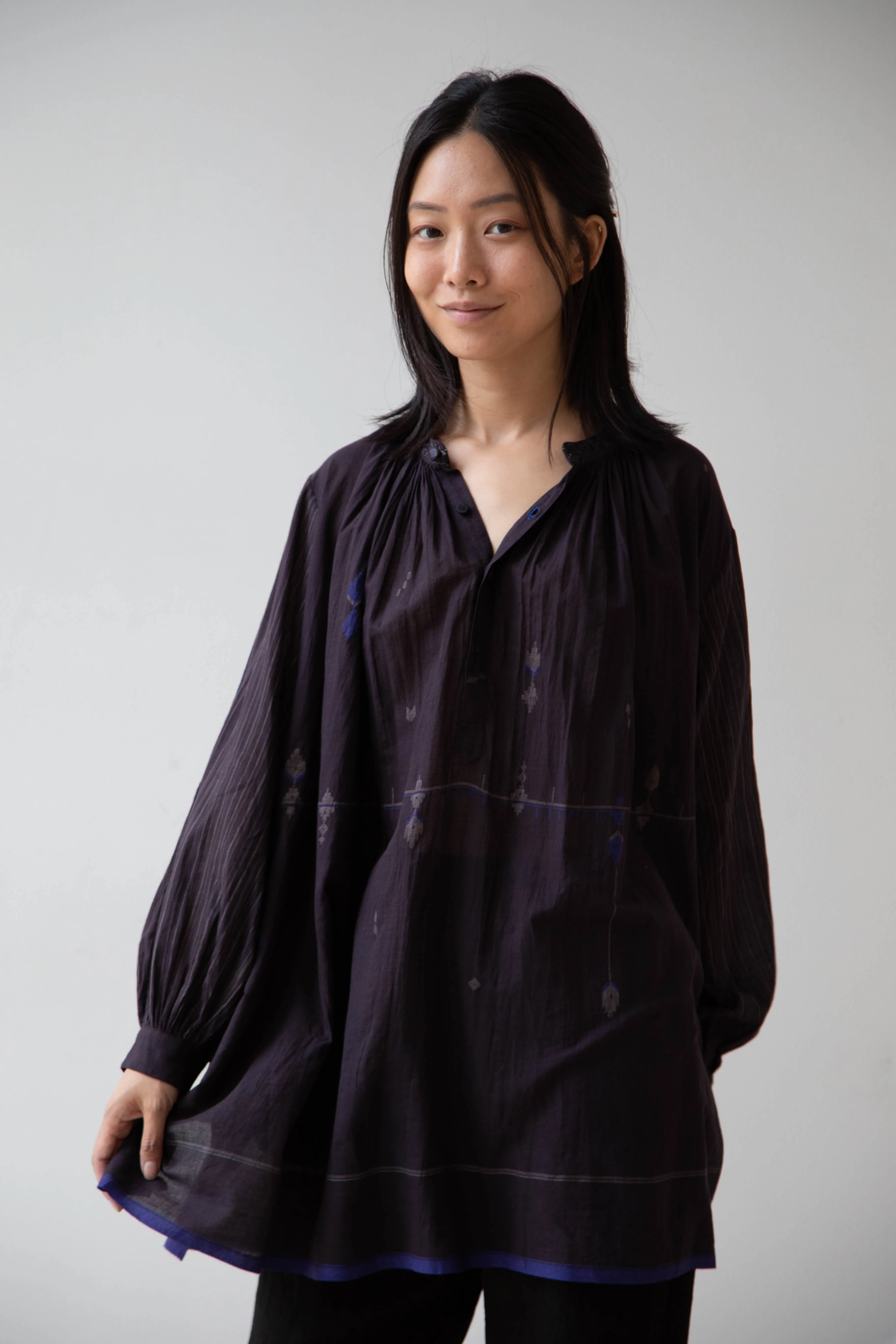 Maku | Colette Tunic in Jamdani Cotton