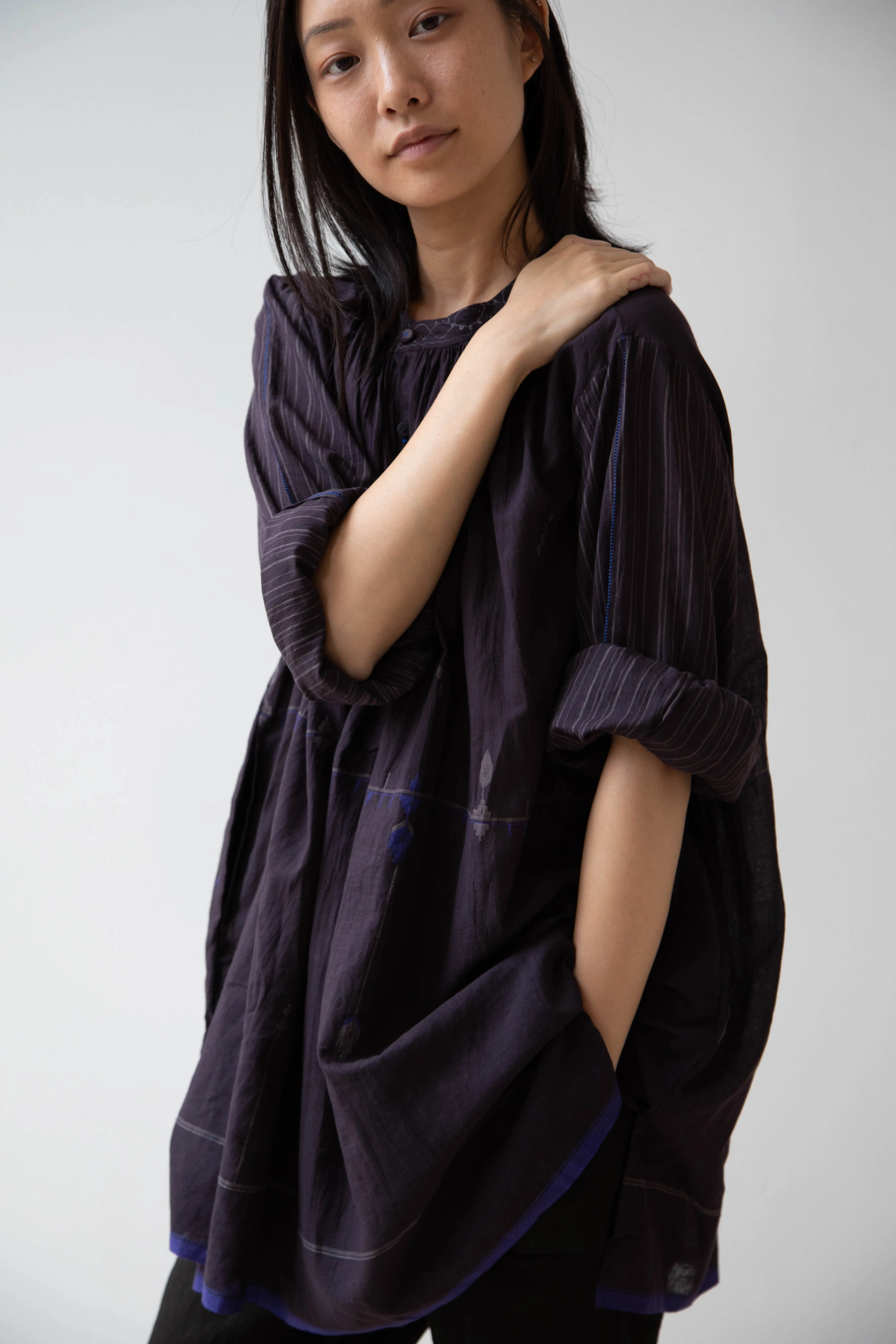 Maku | Colette Tunic in Jamdani Cotton