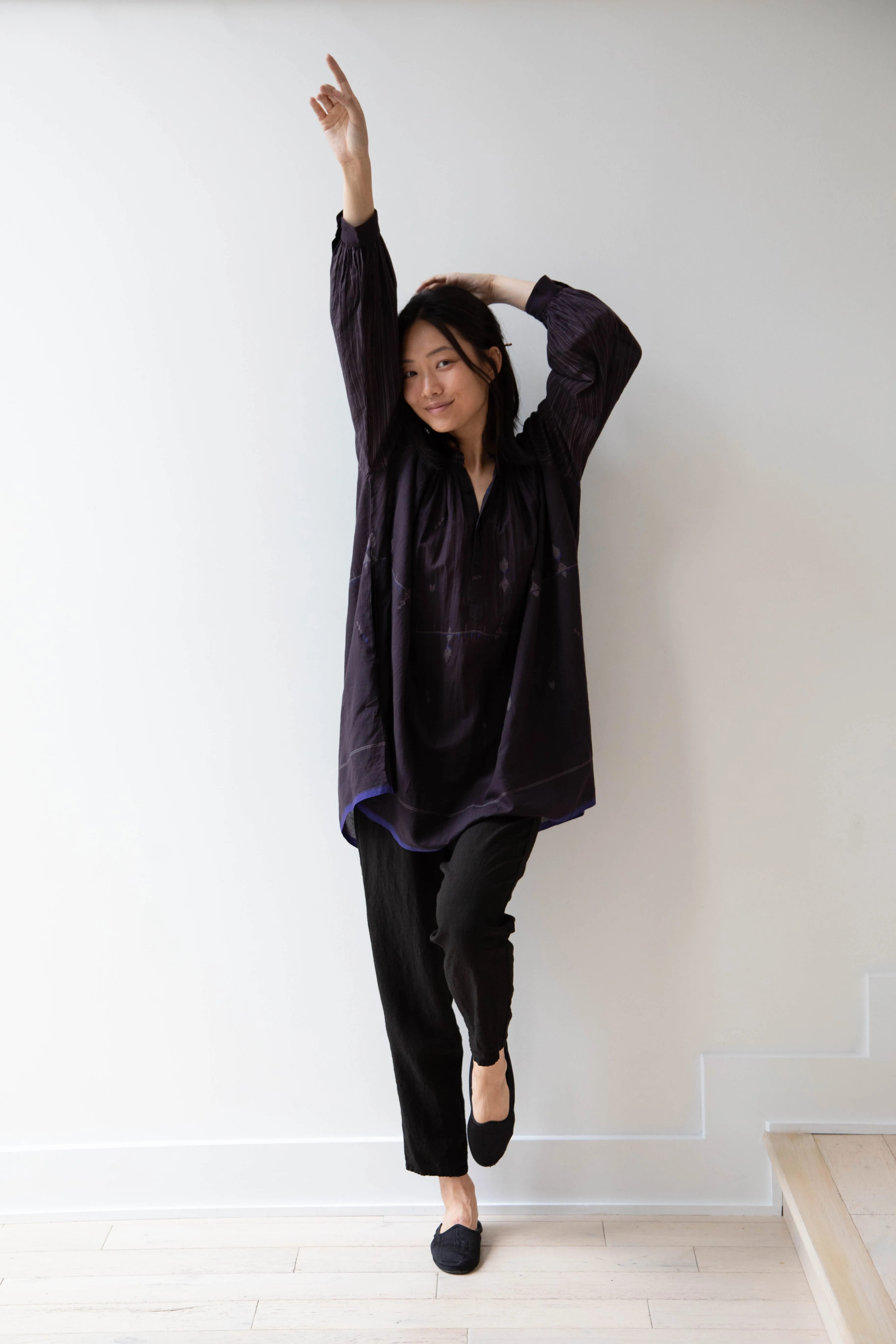 Maku | Colette Tunic in Jamdani Cotton