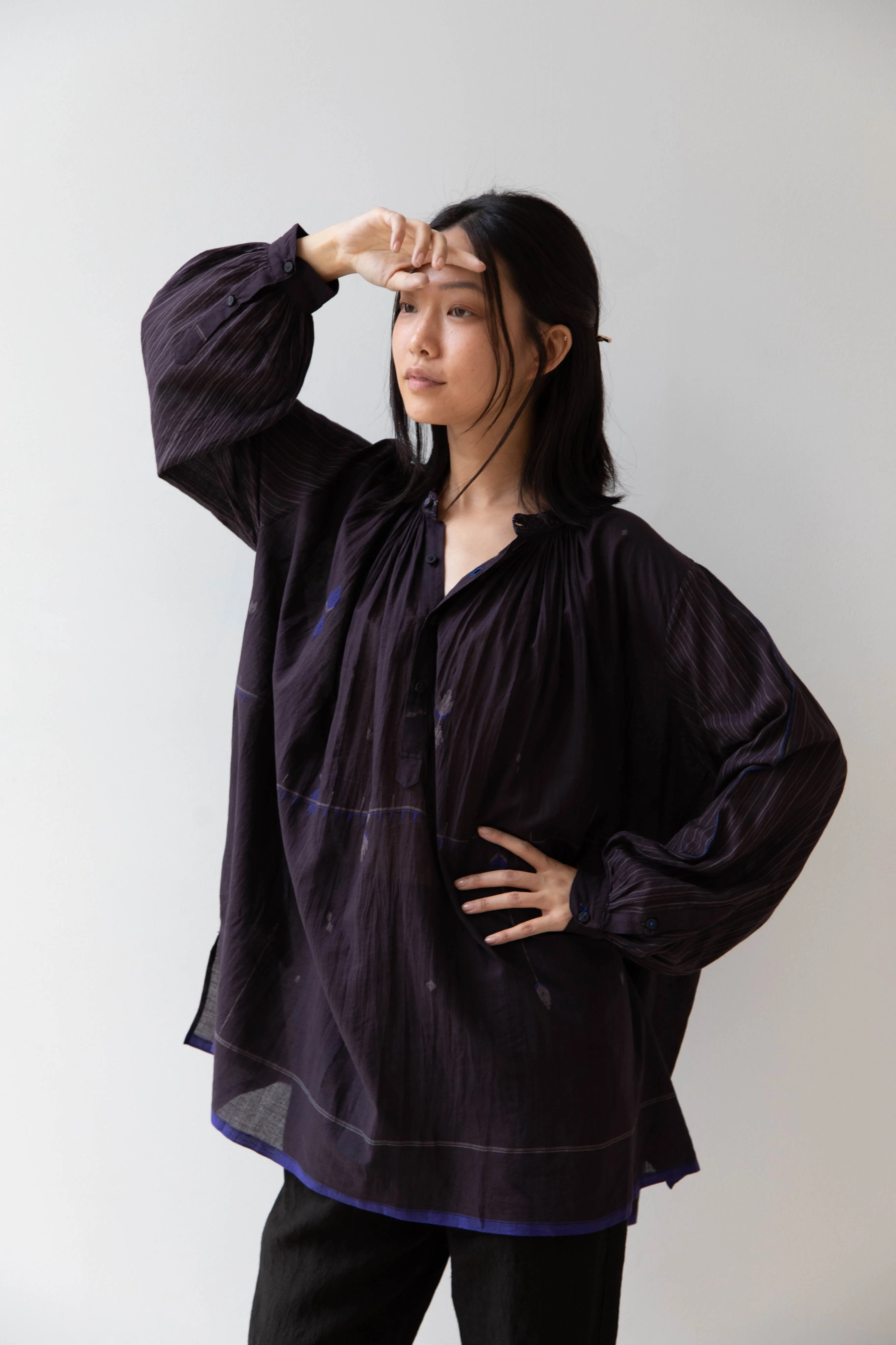 Maku | Colette Tunic in Jamdani Cotton