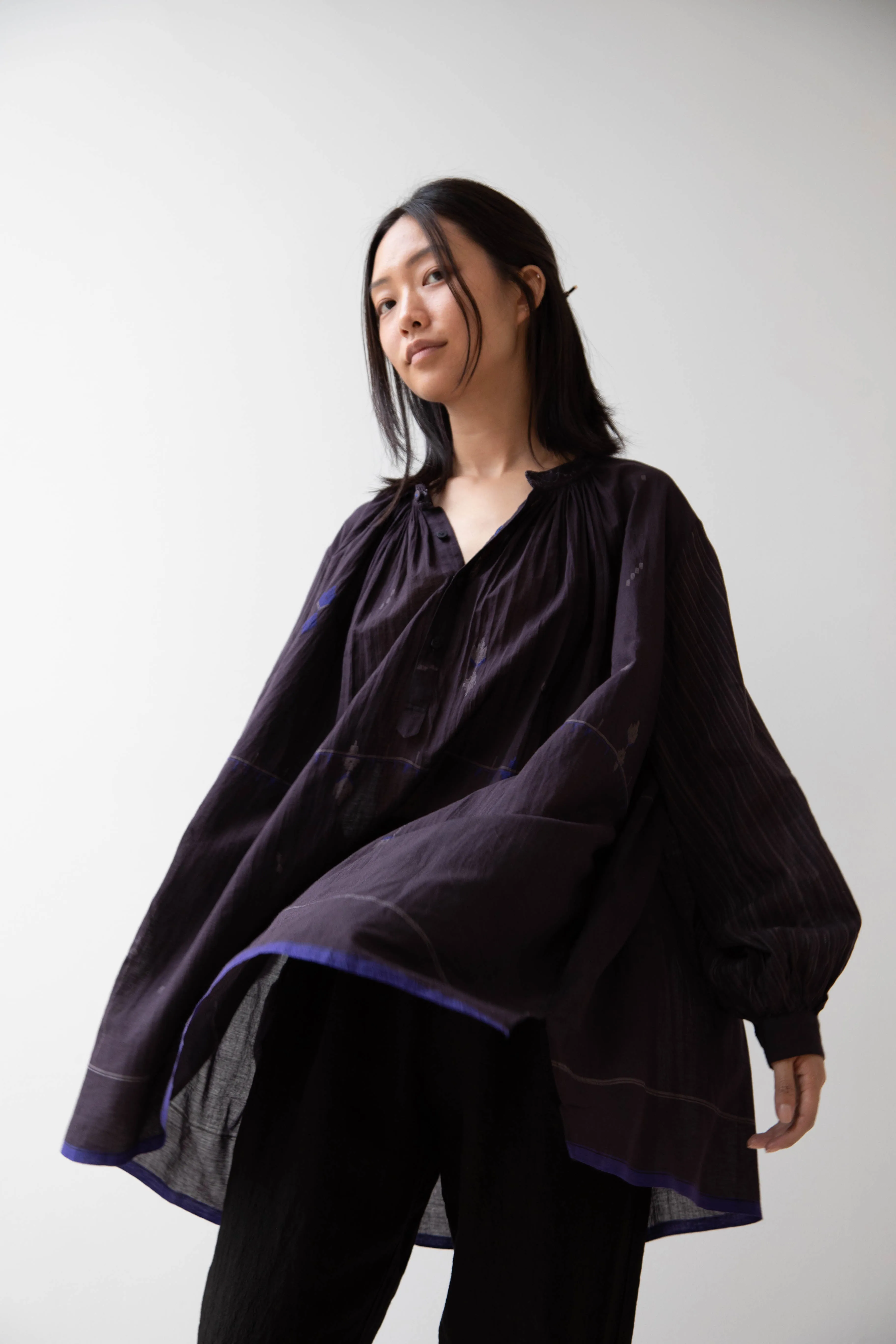 Maku | Colette Tunic in Jamdani Cotton