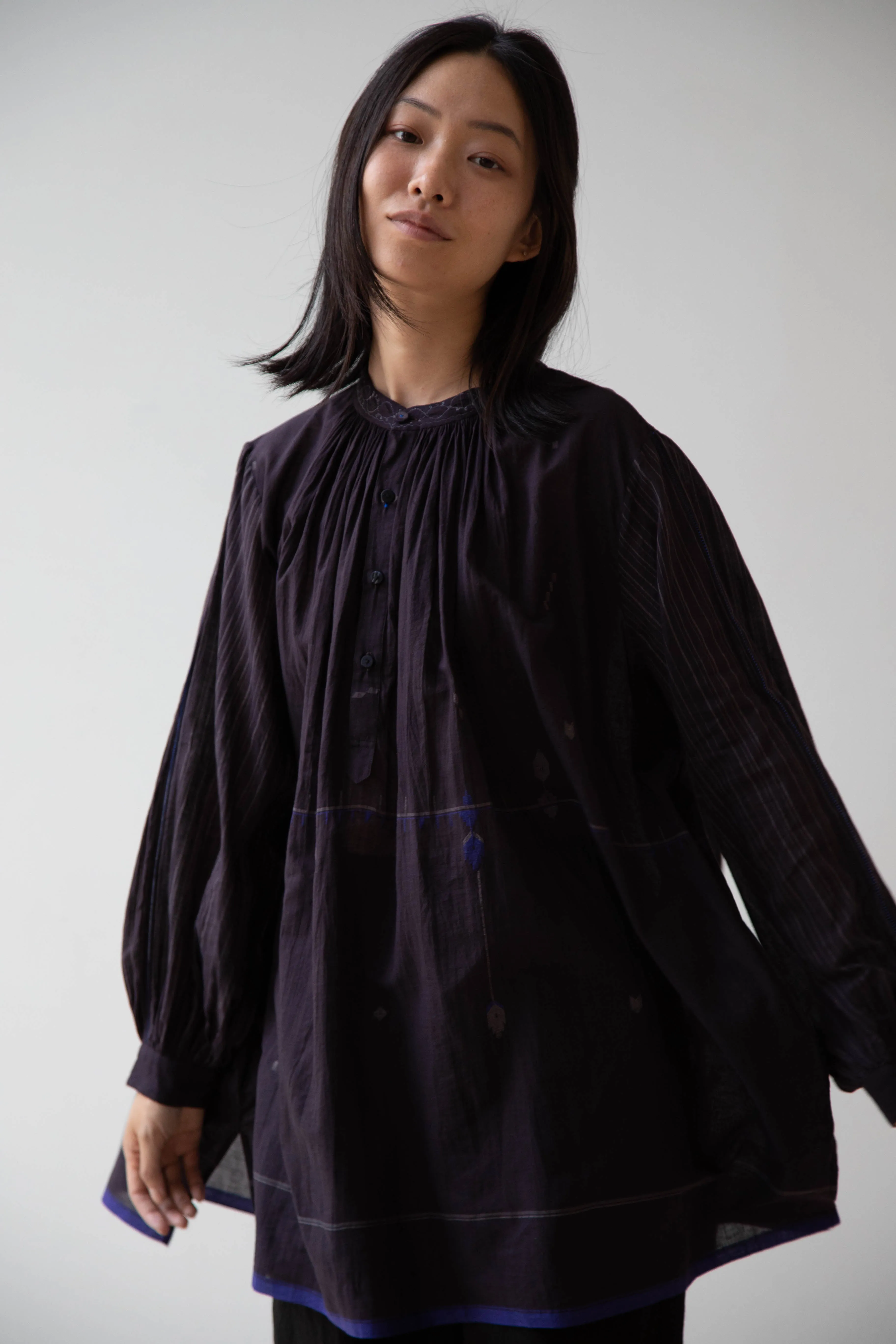 Maku | Colette Tunic in Jamdani Cotton